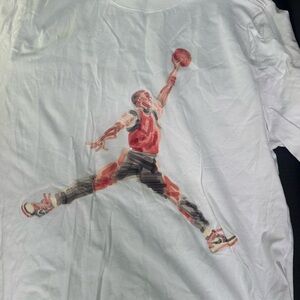 Jordan Graphic Tee White